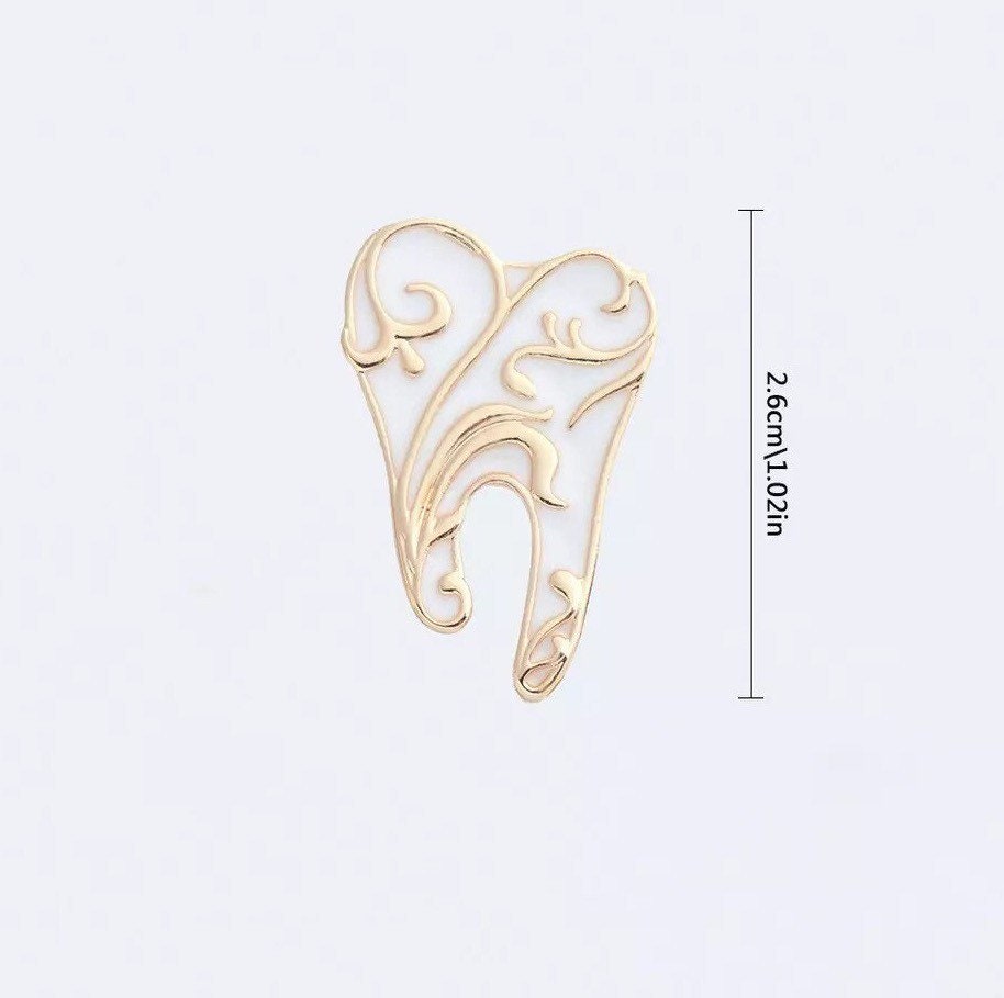 Tooth Lapel Pin - Dental Crazed