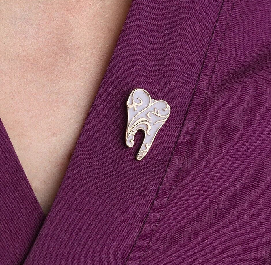 Tooth Lapel Pin - Dental Crazed