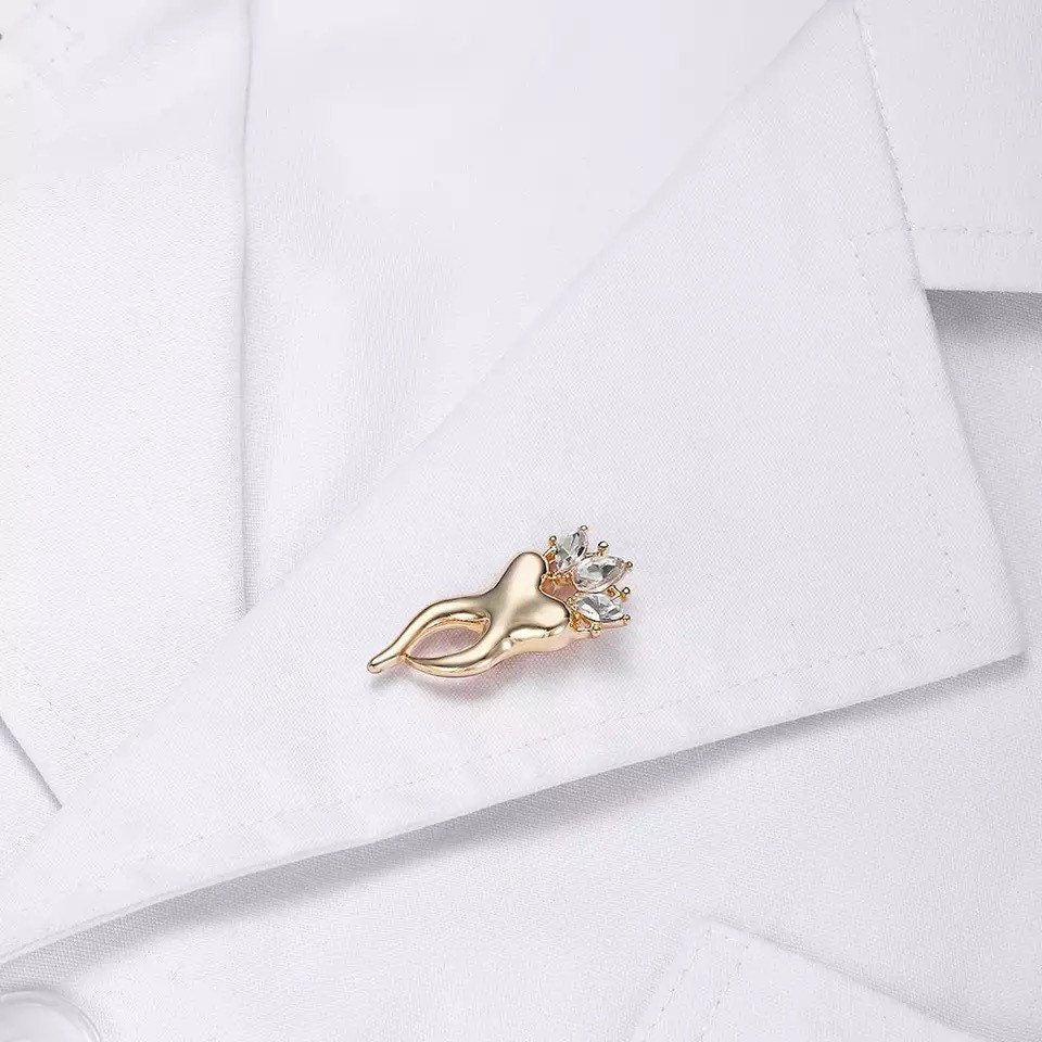 Tooth Lapel Pin - Dental Crazed