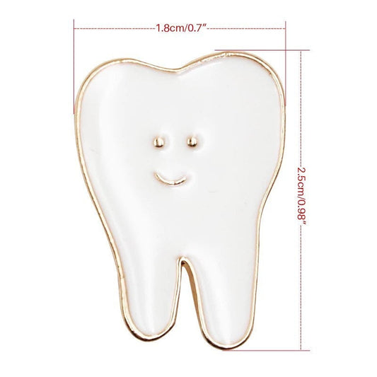 Tooth Lapel Pin - Dental Crazed