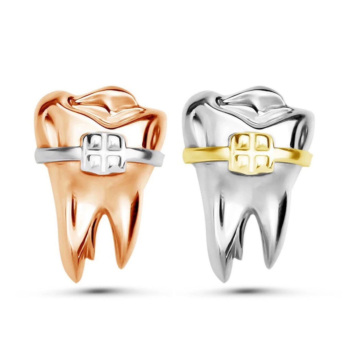 Brace Tooth Lapel Pin - Dental Crazed