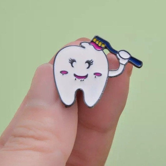 Tooth Lapel Pin - Dental Crazed